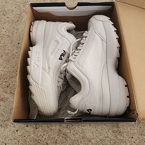 Fila Disruptor IIWhite Chunky Sneakers